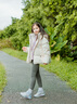 巴拉巴拉童裝兒童羽絨服女童戶(hù)外防風(fēng)外套保暖2025新款冬裝連帽上衣服甜美 奶白10501-白鴨絨 150 (充絨量134g） 曬單實(shí)拍圖