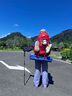 GREGORY格里高利AMBER琥珀系列 雙肩背包女款戶外旅行登山徒步背包 四代-44L-錫耶納紅 曬單實拍圖