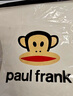 大嘴猴（paul frank）復(fù)古純棉短袖t恤男士夏季漸變百搭寬松半截五分袖上衣打底衫服裝 灰藍(lán)色 【官方正品】 L 【建議120-140斤】 曬單實(shí)拍圖