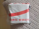 潔成加厚垃圾袋平口0.8絲黑色45cm*50cm*150只 家用點斷塑料袋 曬單實拍圖