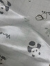 BEYONDHOME BABY博洋母嬰兒童雙面席A類藤席冰絲涼席夏季嬰兒涼席小熊貓60*135cm 曬單實(shí)拍圖