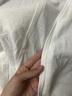 日系100%棉麻薄款防曬襯衫輕奢高級感棉麻上衣女夏季慵懶寬松外套 白色 L 適合100-110斤 曬單實拍圖