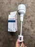 鯨與光 E27螺口倉庫車間即插即用節(jié)能插座壁燈超亮led插電式照明室內(nèi)燈泡 三插頭燈座+30W燈泡 白光 曬單實(shí)拍圖