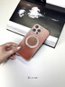 FEIIE【磁吸支架·帶掛鏈】適用蘋果16ProMax手機(jī)殼iPhone15浮雕素皮保護(hù)套蘋果14創(chuàng)意金梵寶相圖13復(fù)古 高端皮紋款【金梵寶相圖粉】360°旋轉(zhuǎn)磁吸支架 iPhone16Pro 曬單實(shí)拍圖