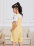 IEFMINI【愛依服童裝】2025夏季新款甜美可愛洋氣女童背帶套褲 黃 120 曬單實拍圖