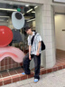 AJMG經(jīng)典板鞋男女款專柜正品藍色運動休閑鞋2025新款三杠百搭阿甘鞋 官網(wǎng)正品-藍白絨面（專柜版） 42 曬單實拍圖
