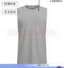 安德瑪（UNDERARMOUR）春夏Cool Mesh男子輕質(zhì)訓(xùn)練運動背心6007548 摩登灰011 L 曬單實拍圖