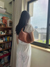 愛步（ECCO）七夕禮物 單肩包 2025新款輕奢牛皮手提包女包 小號肩背包9108224 棕色910822490768 曬單實拍圖