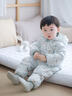 歐孕嬰兒羽絨服連體衣冬季寶寶保暖秋冬裝白鴨絨哈衣爬服外出衣服 甜點茶會【保暖90白鴨絨】 90 cm 曬單實拍圖