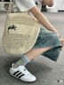 阿迪達(dá)斯 （adidas）男女大童Originals Taekwondo低幫黑白百搭防滑輕便運(yùn)動(dòng)鞋 JQ4774 曬單實(shí)拍圖