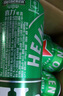 喜力啤酒500ml*21聽大罐聽裝 喜力啤酒Heineken（經(jīng)典18聽+星銀3聽） 曬單實(shí)拍圖