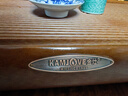 金灶（KAMJOVE）電木茶盤(pán)高密度德料32支家用高端茶臺整塊排水功夫茶具托盤(pán)黃料 圓邊單茶盤(pán)【70厘米*40厘米】 曬單實(shí)拍圖