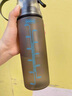 NEXT ROAD英國聯(lián)名噴霧水杯夏天降溫噴水杯子NBA籃球?qū)W生軍訓戶外水壺防摔 庫里磨砂藍- 600ml 曬單實拍圖