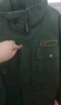 元棉 工作服套裝男春秋加厚勞保服汽修電焊工防燙耐磨工地建筑工裝 軍綠套裝 185【體重160-180斤】 曬單實(shí)拍圖