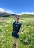 云薔新疆川西北云南草原沙漠旅行海邊度假連衣裙女裝西部牛仔旅游穿搭 牛仔連體短褲 配皮帶 S 曬單實(shí)拍圖