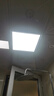 歐普集成吊頂led燈衛(wèi)生間鋁扣板廚房燈300x300方燈30x60平板燈600x6 300*600拉絲銀48.W 12.W(含)-72.W(含) 曬單實(shí)拍圖