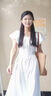 多菲尼森 初戀小白裙清純奶甜裙子女夏天2025新款法式溫柔白色連衣裙 法式泡泡袖小白裙 L 【115-130斤】 曬單實拍圖