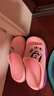 大嘴猴（paul frank）拖鞋女室內(nèi)外情侶厚底軟彈戶外運(yùn)動(dòng)涼拖鞋粉紅36-37PF683 曬單實(shí)拍圖