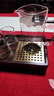 神雕（SHEN DIAO）花梨木干泡盤家用實(shí)木小號(hào)迷你儲(chǔ)水式茶臺(tái)簡(jiǎn)約中式方壺承 黑檀木有孔壺承(19.5cm*14.5cm) 曬單實(shí)拍圖