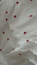 眠島夏季三件套睡衣女純棉紗布甜美刺繡帶胸墊短袖家居服套裝 愛(ài)心白 S (155-162cm 105斤以內(nèi)) 曬單實(shí)拍圖