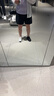 蓋世威（K·SWISS）女褲25夏季透氣新款時尚運動休閑梭織短褲1911669 008-K00A-BLK0 XL 曬單實拍圖