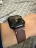 美定適用蘋(píng)果手表表帶純手工真皮applewatch s11/10X表帶Ultra3/2iwatch9/8s7/6se進(jìn)口植鞣皮高級皮質(zhì) 古木棕【送保護殼+水凝膜*2】 iwatch 7/8/9代【45 曬單實(shí)拍圖