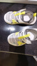 基諾浦（ginoble）學(xué)步鞋25年夏季男女寶寶舒適透氣涼鞋沙灘鞋GW1741淺灰/亮白 曬單實(shí)拍圖
