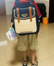 卡拉羊【蔣勤勤代言】書包小學(xué)生1-6年級(jí)6維減負(fù)防下墜云朵書包兒童書包 藏青【男生最愛】 18L【推薦1-3年級(jí)】 曬單實(shí)拍圖
