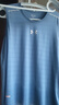 安德瑪（Under Armour）冰絲背心男夏季薄款胖子大碼運(yùn)動(dòng)健身汗衫寬松無袖t恤速干打底衫 霧藍(lán)色 2XL 【建議130-150斤】 曬單實(shí)拍圖