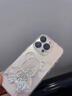 秒揚 彩虹流沙小熊適用蘋果16pro手機殼新款帶鏡頭膜iphone15promax炫彩14plus透明漸變13/12高級感 【炫彩流沙小熊】水晶鏡頭膜*美過裸機 iPhone 14plus 曬單實拍圖