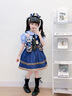 G.DUCKKIDS童裝洛麗塔公主裙女童連衣裙春秋季新款朱迪兔子警官生日禮服兒童 朱迪裙子+襯衫+領(lǐng)帶【夏款】aqggqgi 130 尺碼7~8歲【120-130cm】 曬單實(shí)拍圖