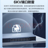 HIKVISION?？低暼д?6口POE交換機(jī)延長(zhǎng)網(wǎng)線(xiàn)傳輸網(wǎng)絡(luò)監(jiān)控分線(xiàn)器 【云管24口POE+2光】3E1526P-E/Q 曬單實(shí)拍圖