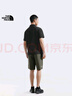 北面（The North Face）POLO衫男戶(hù)外休閑彈力速干短袖T恤25新品|8EY5 JK3/黑色 XL /180 曬單實(shí)拍圖