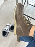 添柏嵐（Timberland）官方男鞋中幫靴戶外輕便商務通勤舒適偏大|A5YGY A5YGYW/橄欖色 正常腳型推薦小半碼 40 鞋內(nèi)長：25cm 曬單實拍圖