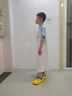 浪莎男童睡裙夏季薄款兒童割包皮術(shù)后專用衣服男孩長款睡袍莫代爾睡衣 淺藍 160 建議150-160cm，80-100斤 曬單實拍圖