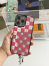 FUNNY RICH花花物語適用iPhone16ProMax鏡面手機(jī)殼蘋果15puls新款磁吸保護(hù)套14防摔13高級感ins可愛創(chuàng)意藝術(shù) 銀色鏡面（磁吸款）+幽月星辰手機(jī)鏈A10 iPhone 16  曬單實(shí)拍圖