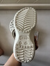 卡駱馳（crocs）厚底云朵洞洞鞋戶外休閑時(shí)尚一腳蹬沙灘鞋拖鞋 206750 206750-2Y2 36 -37 曬單實(shí)拍圖