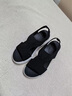 踩屎感~2025夏季軟底休閑運動(dòng)涼鞋女士外穿厚底不累腳媽媽沙灘鞋 黑色 39 曬單實(shí)拍圖