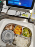 京東京造 飯盒 小學生304不銹鋼餐盒上班族微波爐保溫 5分格1.5L 配餐具 曬單實拍圖