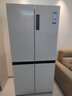 海爾（Haier）【山茶花系列】516升冰箱594mm專(zhuān)業(yè)超薄零嵌入式60cm以?xún)?nèi)十字T型四開(kāi)門(mén)家用電冰箱母嬰國(guó)家補(bǔ)貼 BCD-516WGHTDB9GPU1丨專(zhuān)業(yè)超薄零嵌 曬單實(shí)拍圖