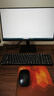 羅技（Logitech）MK220 鍵鼠套裝 無線鍵鼠套裝 辦公鍵鼠套裝  多媒體鍵鼠套裝 帶無線2.4G接收器 黑色 曬單實拍圖