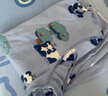 babycare寶寶家居服春秋嬰兒睡衣優(yōu)可絲兒童內(nèi)衣套裝 咘咘天空藍(lán) 90 曬單實(shí)拍圖