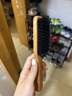 無印良品（MUJI）水青岡發(fā)梳 頭皮護(hù)理發(fā)梳 外出旅行便攜 梳子 長(zhǎng)約20cm 曬單實(shí)拍圖