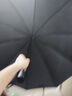 天堂 雙人雨傘三折 雨傘加大加固三折晴雨傘全鋼十骨大傘 烏木黑 曬單實(shí)拍圖