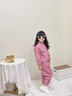 G.DUCKKIDS小黃鴨女童秋裝套裝2025新款洋氣兒童牛仔外套套裝春秋薄款兩件套 粉色 110 建議4~5歲【100-110cm】cm 曬單實拍圖
