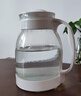 雄沃馳冷水壺耐高溫加厚家用玻璃水壺泡茶壺涼白開(kāi)水杯茶壺大容量涼水壺 白色水壺+防爆可倒開(kāi) 2000ml 曬單實(shí)拍圖
