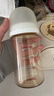 貝親（Pigeon）PPSU寬口徑雙把手奶瓶240ml M號(hào)奶嘴 3個(gè)月+ AA270 曬單實(shí)拍圖