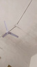 鉆石牌（DIAMOND） 吊扇電風(fēng)扇家用客廳1.4米56吋樓頂扇工業(yè)大風(fēng)力吸頂電風(fēng)扇 56寸三葉吊扇王100W（銅線電機） 曬單實拍圖