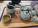 初伍中式功夫茶具套裝簡(jiǎn)約復古家用客廳送禮汝窯泡茶茶壺茶杯高檔整套 曬單實(shí)拍圖
