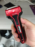 IZUMI泉精器 V553紅色電動(dòng)剃須刀浮動(dòng)5刀頭往復式男士刮胡刀90分續航日本進(jìn)口刀網(wǎng)送男友老公送父親禮物 曬單實(shí)拍圖